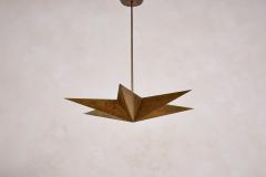 Italian Brass Star Pendant - 4541246