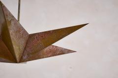 Italian Brass Star Pendant - 4541249