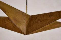 Italian Brass Star Pendant - 4541252