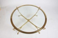 Italian Brass Swan Cocktail Table - 597942