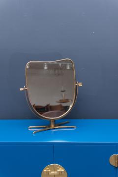 Italian Brass Vanity or Table Mirror - 383042