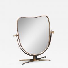 Italian Brass Vanity or Table Mirror - 383441