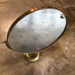 Italian Brass Vanity or Tabletop Mirror 1934 - 636350