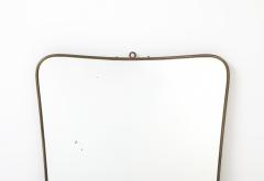 Italian Brass Wall Mirror - 4509449