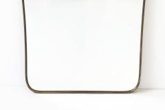 Italian Brass Wall Mirror - 4509457