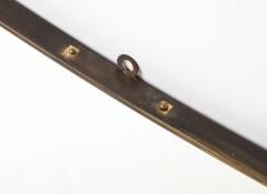 Italian Brass Wall Mirror - 4509475