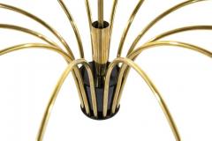 Italian Brass and Enamel Sputnik Chandelier - 480772
