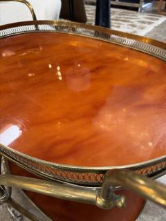 Italian Brass and Lacquered Bar Cart 1950s - 4477969