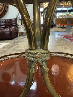 Italian Brass and Lacquered Bar Cart 1950s - 4477974