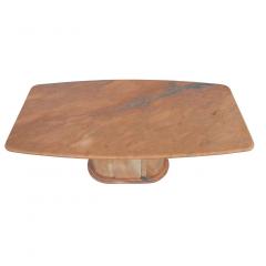 Italian Breccia Oniciata Marble Pedestal Table - 2309205