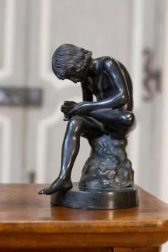 Italian Bronze 20th Century Statuette after Lo Spinario The Boy with Thorn - 3638525