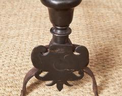 Italian Bronze Andirons c 1680 - 4119165