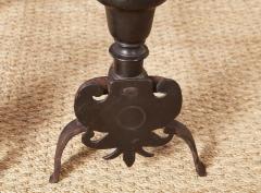 Italian Bronze Andirons c 1680 - 4119166