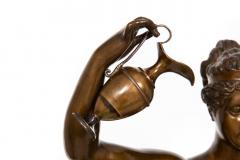 Italian Bronze Sculpture of Hebe after Antonio Canova by Boschetti - 4548433