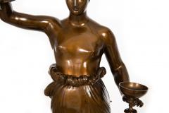 Italian Bronze Sculpture of Hebe after Antonio Canova by Boschetti - 4548437