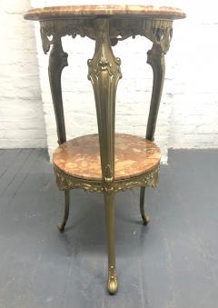 Italian Bronze and Marble Pedestal - 1824006