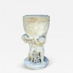 Italian Carrara Marble Garden Sculpture - 4133174