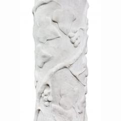 Italian Carrara and Antico Verde Marble Column - 3916110