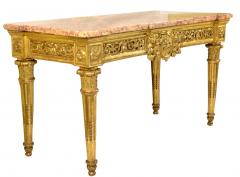 Italian Carved and Giltwood Neoclassical Console Table c 1790 - 755595