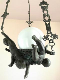 Italian Ceiling Light in Bronze - 2486407