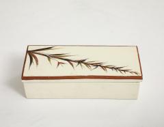 Italian Ceramic Fern Box - 4292200
