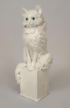 Italian Ceramic Seated Cat - 4197534
