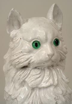 Italian Ceramic Seated Cat - 4197537