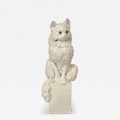 Italian Ceramic Seated Cat - 4247454