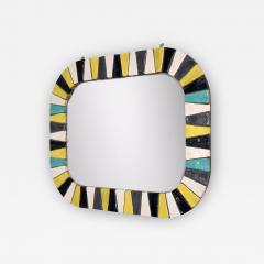 Italian Ceramic Tile Mirror - 429479