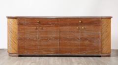 Italian Cerused Oak and Bamboo Cabinet or Buffet circa 1970 - 3926952
