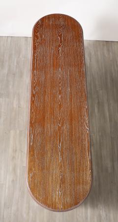 Italian Cerused Oak and Bamboo Cabinet or Buffet circa 1970 - 3926958