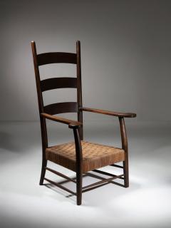 Italian Chestnut 40s Armchair - 4725957