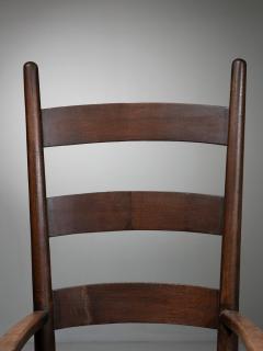 Italian Chestnut 40s Armchair - 4725959