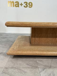 Italian Coffee Table with Central Marble 1970s - 4329572