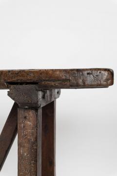 Italian Console with Trestle Base - 4287845