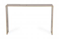 Italian Contemporary Smoked Mirror Console Table - 4652434