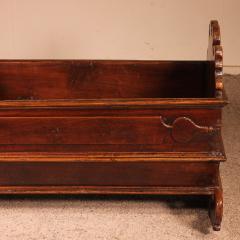 Italian Cradle In Walnut 17 Century - 2616939