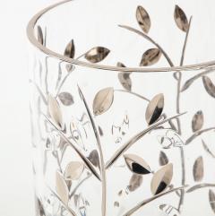 Italian Crystal Waste Basket and Tissue Cover - 2951592