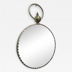 Italian Decorative Brass Mirror - 1156919