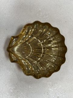 Italian Decorative Brass Shell 1980s - 3221194