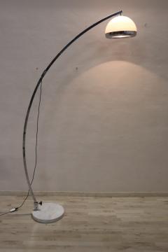 Italian Design Adjustable Arc Floor Lamp by Harvey Guzzini 1970s - 2934222