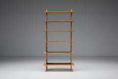 Italian Design Bookshelves In Solid Elm 1970s - 2133076