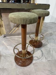 Italian Design Cocktail Bar Set 1970 in the Manner of Willy Rizzo 1970s - 4228722