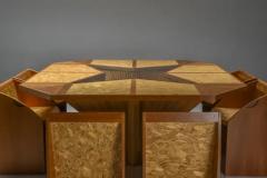 Italian Design Dining Room Set Hollywood Regency Vivai Del Sud Inspired 1950s - 3405622