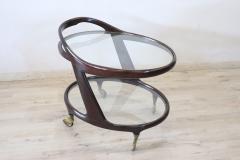 Italian Design Mid Century Bar Cart by Cesare Lacca 1950s - 3289563