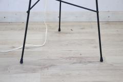 Italian Design Opaline Glass and Brass Stilnovo Style Floor Lamp 1950s - 3282729