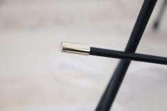 Italian Design Opaline Glass and Brass Stilnovo Style Floor Lamp 1950s - 3282731