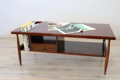 Italian Design Wooden Coffee Table Carlo Hauner and Martin Eisler for Forma - 3840336