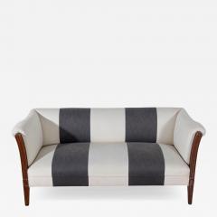 Italian Early 19th Century Mahogany Sofa with Bronze Mounts - 4402550