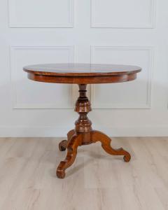 Italian Early 19th Century Round Inlaid Table - 4593607